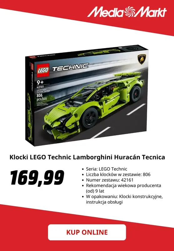 Media Markt - gazetka promocyjna Zestawy LEGO - pomysł na prezent od czwartku 04.12 do wtorku 16.12 - strona 8