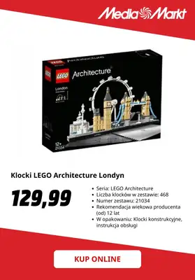 Media Markt - gazetka promocyjna Zestawy LEGO - pomysł na prezent od czwartku 04.12 do wtorku 16.12 - strona 5
