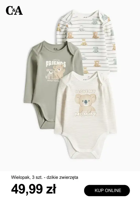 C&A - gazetka promocyjna Wielopaki niemowlęce od czwartku 04.12  - strona 8