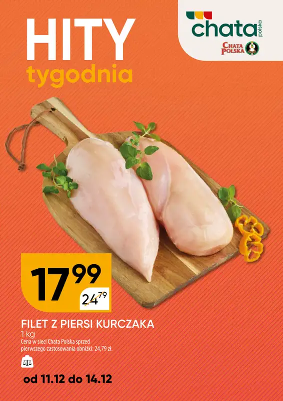 Chata Polska - gazetka promocyjna Hit tygodnia  