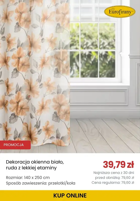 Eurofirany - gazetka promocyjna Do -50% na firany od czwartku 04.12 do poniedziałku 08.12 - strona 11