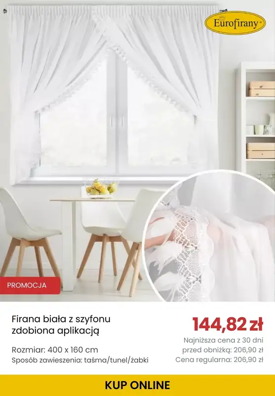 Eurofirany - gazetka promocyjna Do -50% na firany od czwartku 04.12 do poniedziałku 08.12 - strona 3