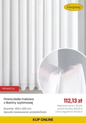 Eurofirany - gazetka promocyjna Do -50% na firany od czwartku 04.12 do poniedziałku 08.12 - strona 2