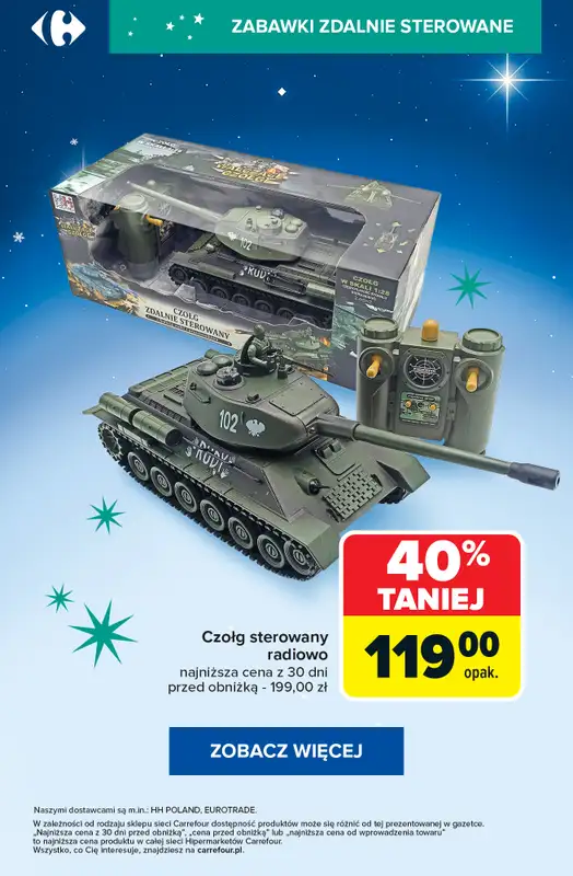 Carrefour - gazetka promocyjna SUPER promocje na zabawki dla chłopców od piątku 05.12 do czwartku 11.12 - strona 7