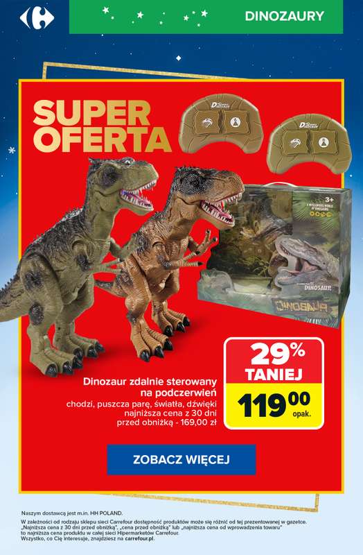 Carrefour - gazetka promocyjna SUPER promocje na zabawki dla chłopców od piątku 05.12 do czwartku 11.12 - strona 6