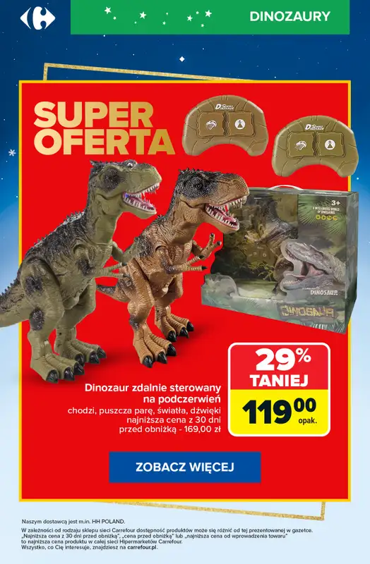 Carrefour - gazetka promocyjna SUPER promocje na zabawki dla chłopców od piątku 05.12 do czwartku 11.12 - strona 6