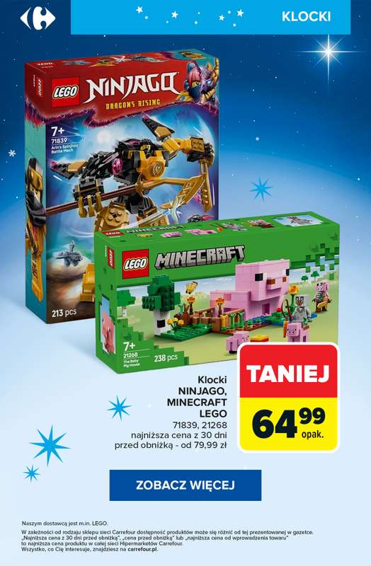 Carrefour - gazetka promocyjna SUPER promocje na zabawki dla chłopców od piątku 05.12 do czwartku 11.12 - strona 5