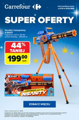 Carrefour - gazetka promocyjna SUPER promocje na zabawki dla chłopców od piątku 05.12 do czwartku 11.12