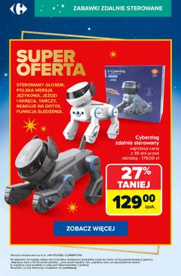 Carrefour - gazetka promocyjna SUPER promocje na zabawki dla chłopców od piątku 05.12 do czwartku 11.12 - strona 8