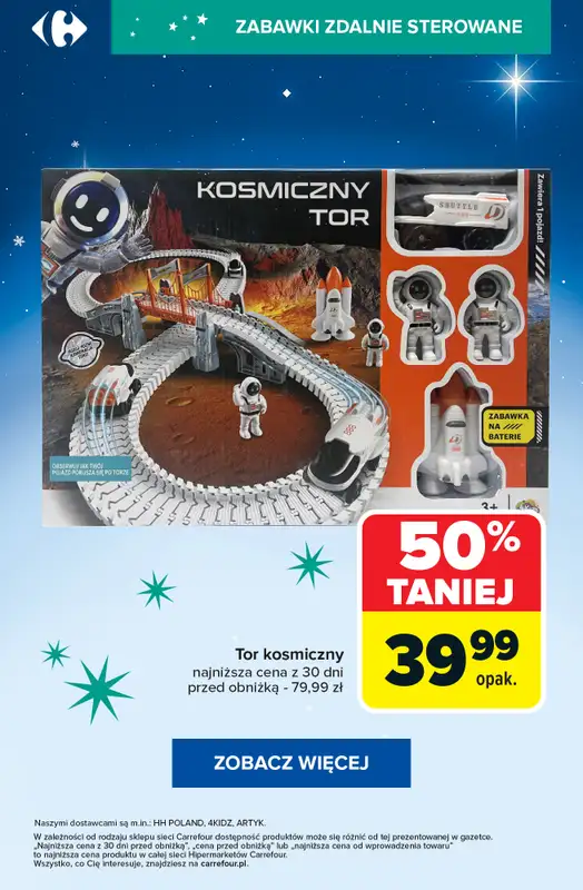 Carrefour - gazetka promocyjna SUPER promocje na zabawki dla chłopców od piątku 05.12 do czwartku 11.12 - strona 9