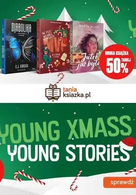 Prezenty - gazetka promocyjna Tania książka | Romans pod choinkę - dwie książki za 50 zł od czwartku 04.12 do czwartku 18.12 - strona 10