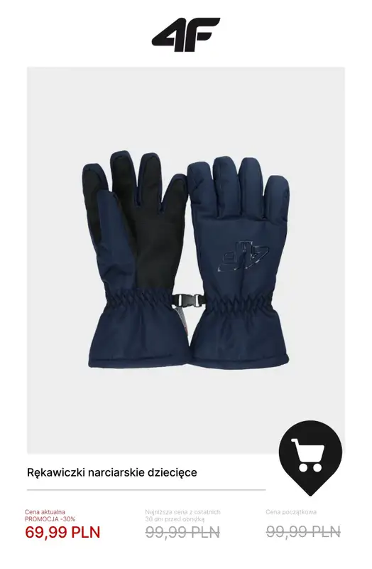 4F - gazetka promocyjna Kolekcja narciarska w promocji – sprawdź okazje! od czwartku 04.12  - strona 18
