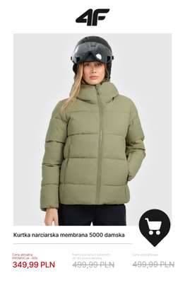 4F - gazetka promocyjna Kolekcja narciarska w promocji – sprawdź okazje! od czwartku 04.12  - strona 4