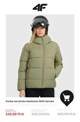 4F - gazetka promocyjna Kolekcja narciarska w promocji – sprawdź okazje! od czwartku 04.12  - strona 4