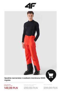 4F - gazetka promocyjna Kolekcja narciarska w promocji – sprawdź okazje! od czwartku 04.12  - strona 6