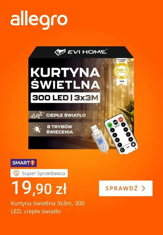 Allegro - gazetka promocyjna Rozświetl dom na Święta od piątku 05.12 do czwartku 11.12