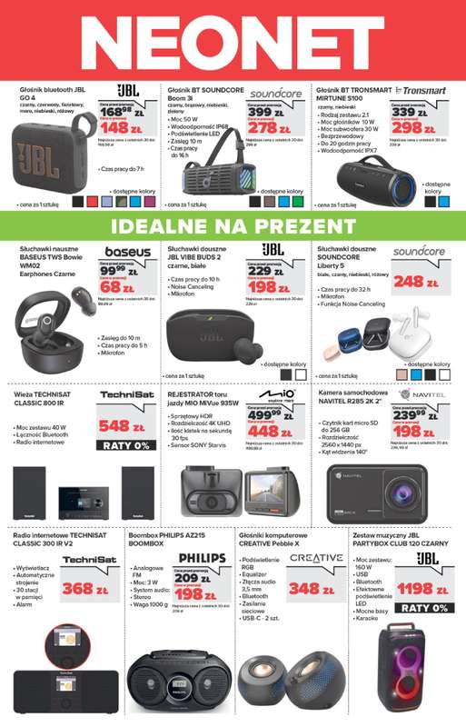 Prezenty - gazetka promocyjna Neonet | Pomysły na prezenty - TOP OFERTY! od wtorku 02.12 do poniedziałku 22.12 - strona 7
