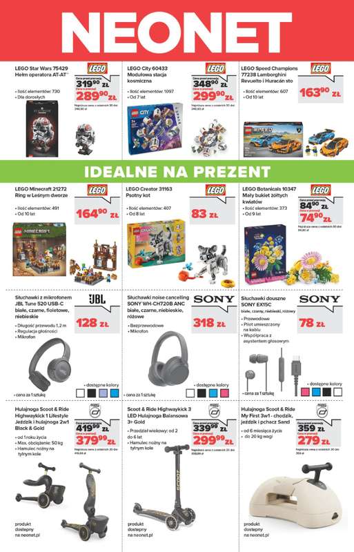 Prezenty - gazetka promocyjna Neonet | Pomysły na prezenty - TOP OFERTY! od wtorku 02.12 do poniedziałku 22.12 - strona 8