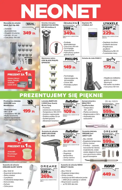 Prezenty - gazetka promocyjna Neonet | Pomysły na prezenty - TOP OFERTY! od wtorku 02.12 do poniedziałku 22.12 - strona 3