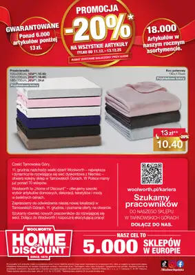 Woolworth - gazetka promocyjna WIELKIE OTWARCIE! TARNOWSKIE GÓRY, ul. Zagórska 220 od czwartku 11.12 do soboty 13.12 - strona 12