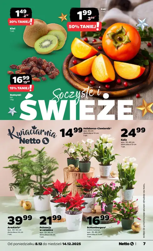 Netto - gazetka promocyjna Gazetka Spożywcza od poniedziałku 08.12 do niedzieli 14.12 - strona 7