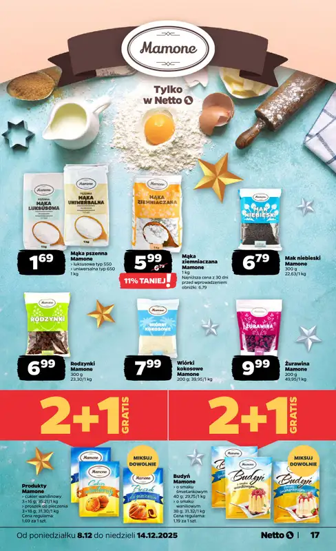 Netto - gazetka promocyjna Gazetka Spożywcza od poniedziałku 08.12 do niedzieli 14.12 - strona 17