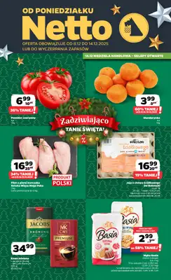 Netto - gazetka promocyjna Gazetka Spożywcza od poniedziałku 08.12 do niedzieli 14.12