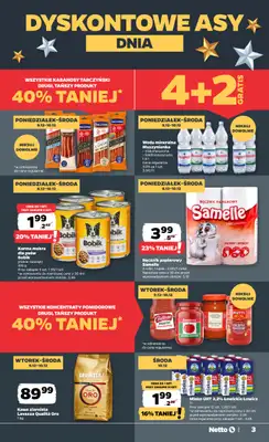 Netto - gazetka promocyjna Gazetka Spożywcza od poniedziałku 08.12 do niedzieli 14.12 - strona 3
