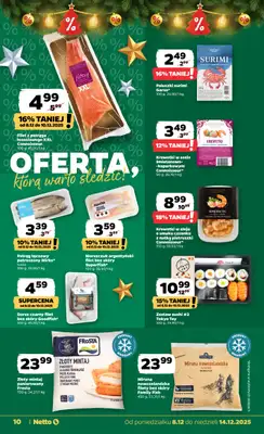 Netto - gazetka promocyjna Gazetka Spożywcza od poniedziałku 08.12 do niedzieli 14.12 - strona 10