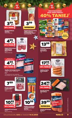 Netto - gazetka promocyjna Gazetka Spożywcza od poniedziałku 08.12 do niedzieli 14.12 - strona 9