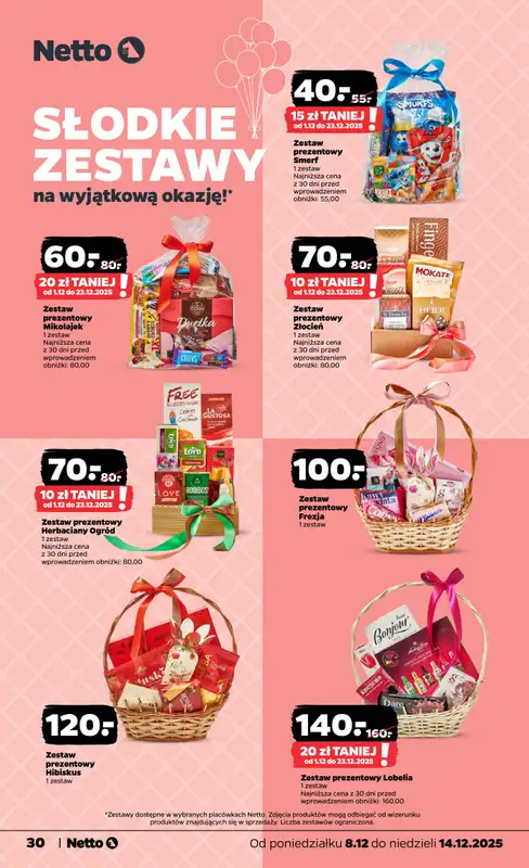 Netto - gazetka promocyjna Gazetka Spożywcza od poniedziałku 08.12 do niedzieli 14.12 - strona 30