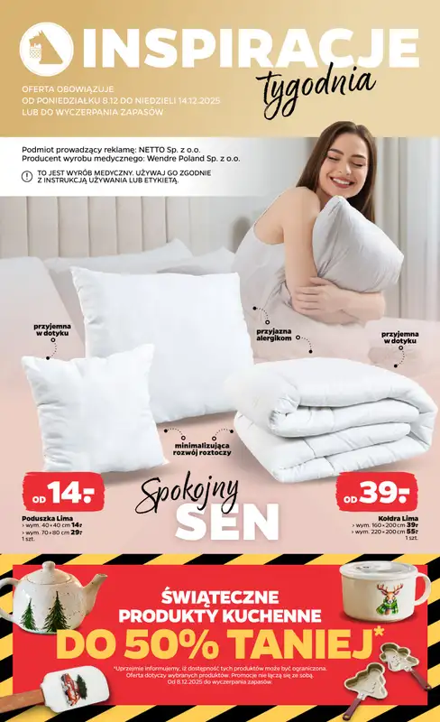 Netto - gazetka promocyjna Gazetka Spożywcza od poniedziałku 08.12 do niedzieli 14.12 - strona 34