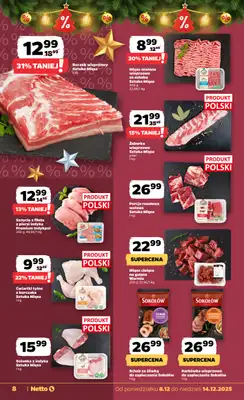 Netto - gazetka promocyjna Gazetka Spożywcza od poniedziałku 08.12 do niedzieli 14.12 - strona 8