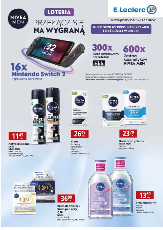 Leclerc - gazetka promocyjna Oferta E.Leclerc | Ciesz się Magią Świąt od wtorku 02.12 do niedzieli 14.12 - strona 2