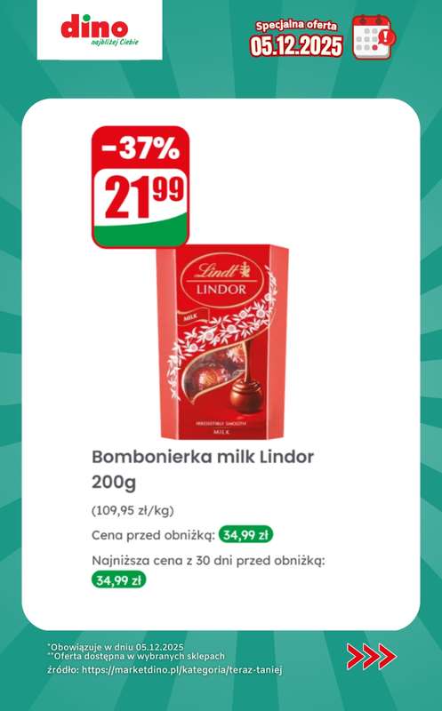 Dino - gazetka promocyjna Specjalna oferta na 05.12.2025 - promocje spoza gazetki od piątku 05.12 do piątku 05.12 - strona 6