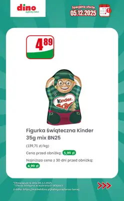 Dino - gazetka promocyjna Specjalna oferta na 05.12.2025 - promocje spoza gazetki od piątku 05.12 do piątku 05.12 - strona 7