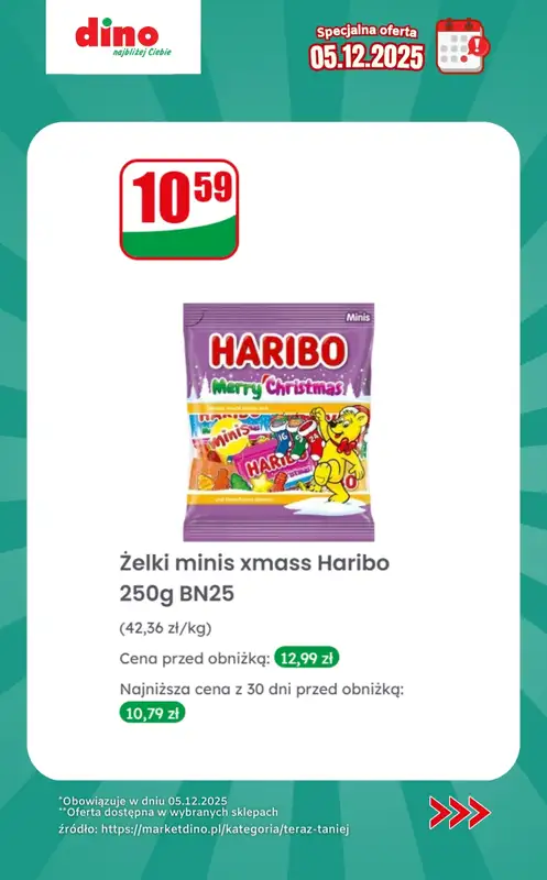 Dino - gazetka promocyjna Specjalna oferta na 05.12.2025 - promocje spoza gazetki od piątku 05.12 do piątku 05.12 - strona 11