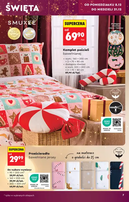 Biedronka - gazetka promocyjna Hity i inspiracje od soboty 06.12 do wtorku 23.12 - strona 7