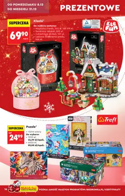 Biedronka - gazetka promocyjna Hity i inspiracje od soboty 06.12 do wtorku 23.12 - strona 16