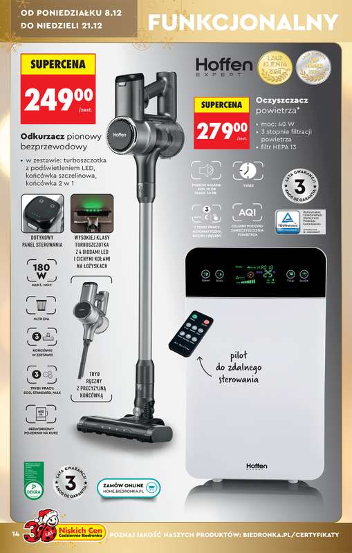 Biedronka - gazetka promocyjna Hity i inspiracje od soboty 06.12 do wtorku 23.12 - strona 14