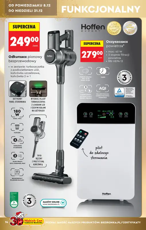 Biedronka - gazetka promocyjna Hity i inspiracje od soboty 06.12 do wtorku 23.12 - strona 14