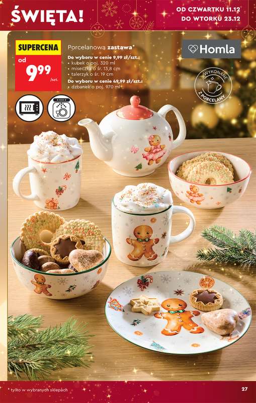 Biedronka - gazetka promocyjna Hity i inspiracje od soboty 06.12 do wtorku 23.12 - strona 27