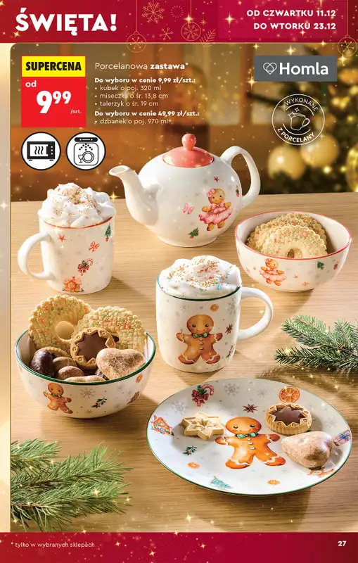 Biedronka - gazetka promocyjna Hity i inspiracje od soboty 06.12 do wtorku 23.12 - strona 27
