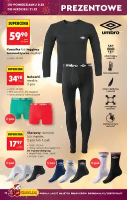 Biedronka - gazetka promocyjna Hity i inspiracje od soboty 06.12 do wtorku 23.12 - strona 12