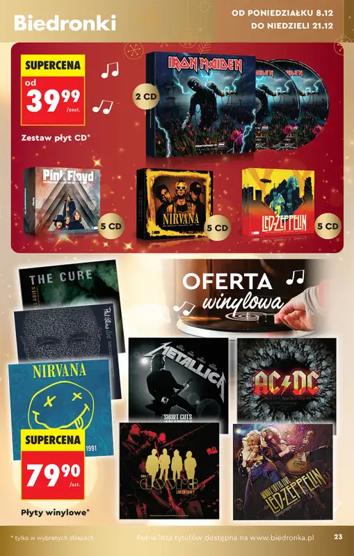 Biedronka - gazetka promocyjna Hity i inspiracje od soboty 06.12 do wtorku 23.12 - strona 23