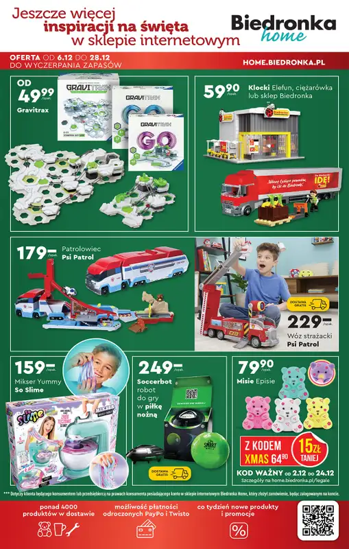 Biedronka - gazetka promocyjna Hity i inspiracje od soboty 06.12 do wtorku 23.12 - strona 47