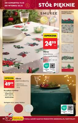 Biedronka - gazetka promocyjna Hity i inspiracje od soboty 06.12 do wtorku 23.12 - strona 30