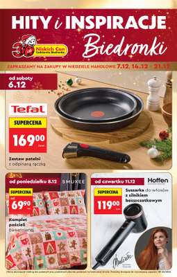 Biedronka - gazetka promocyjna Hity i inspiracje od soboty 06.12 do wtorku 23.12