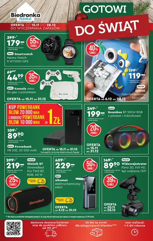 Biedronka - gazetka promocyjna Hity i inspiracje od soboty 06.12 do wtorku 23.12 - strona 46