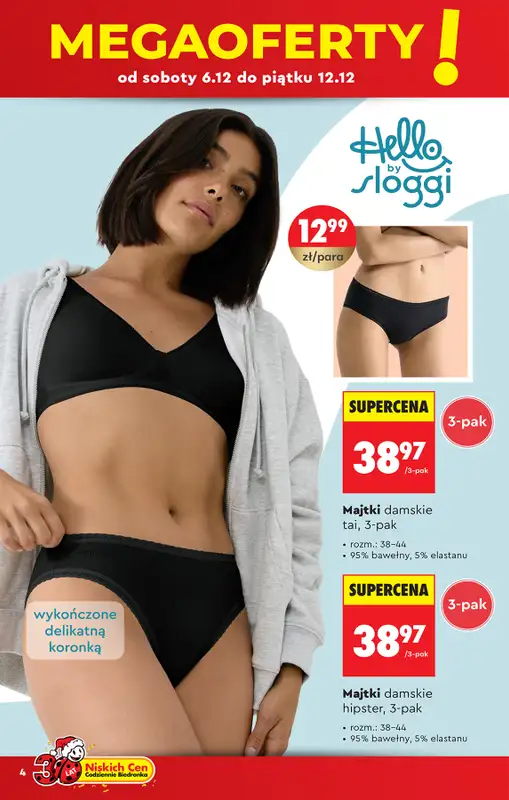 Biedronka - gazetka promocyjna Hity i inspiracje od soboty 06.12 do wtorku 23.12 - strona 4